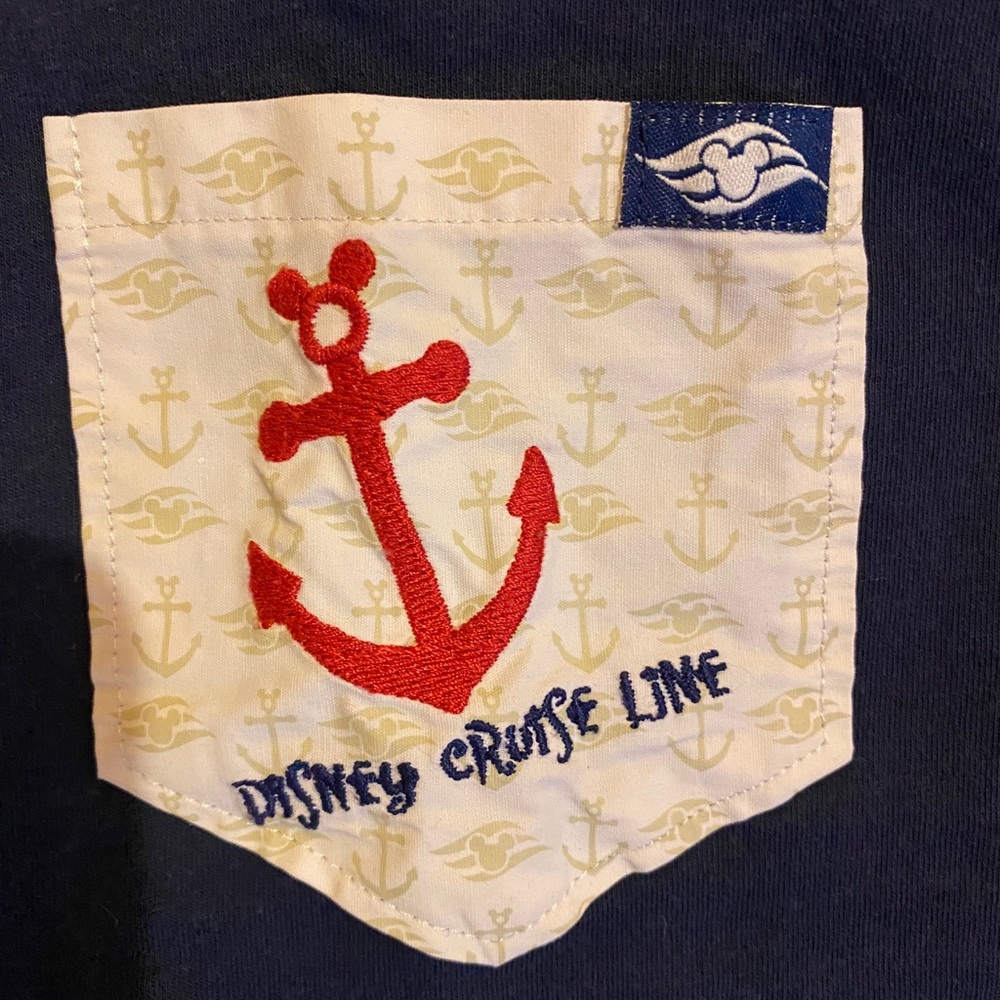 Authentic Disney Cruise Line Club Long sleeve Tee